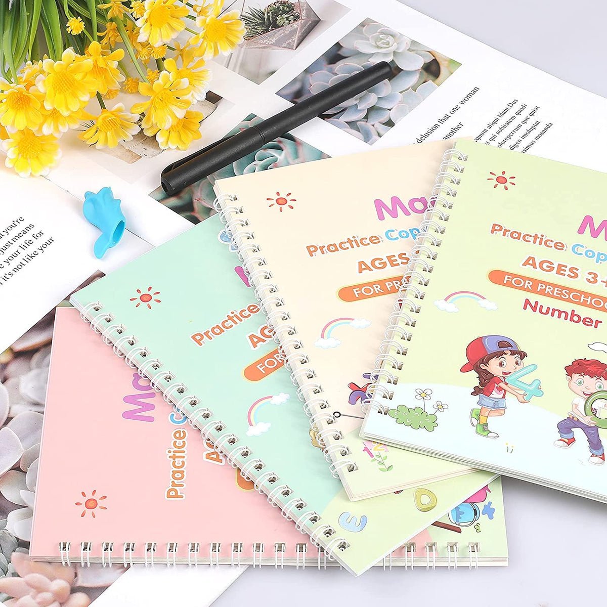 Magic Copybook – Reusable Handwriting Trainer - Nurture Champs